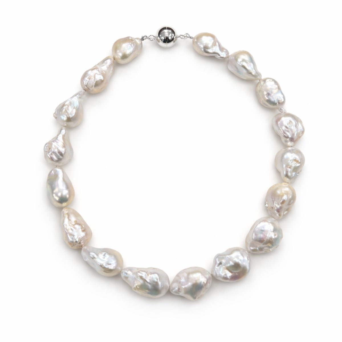 43cm Baroque Freshwater Keshi Pearl Strand
