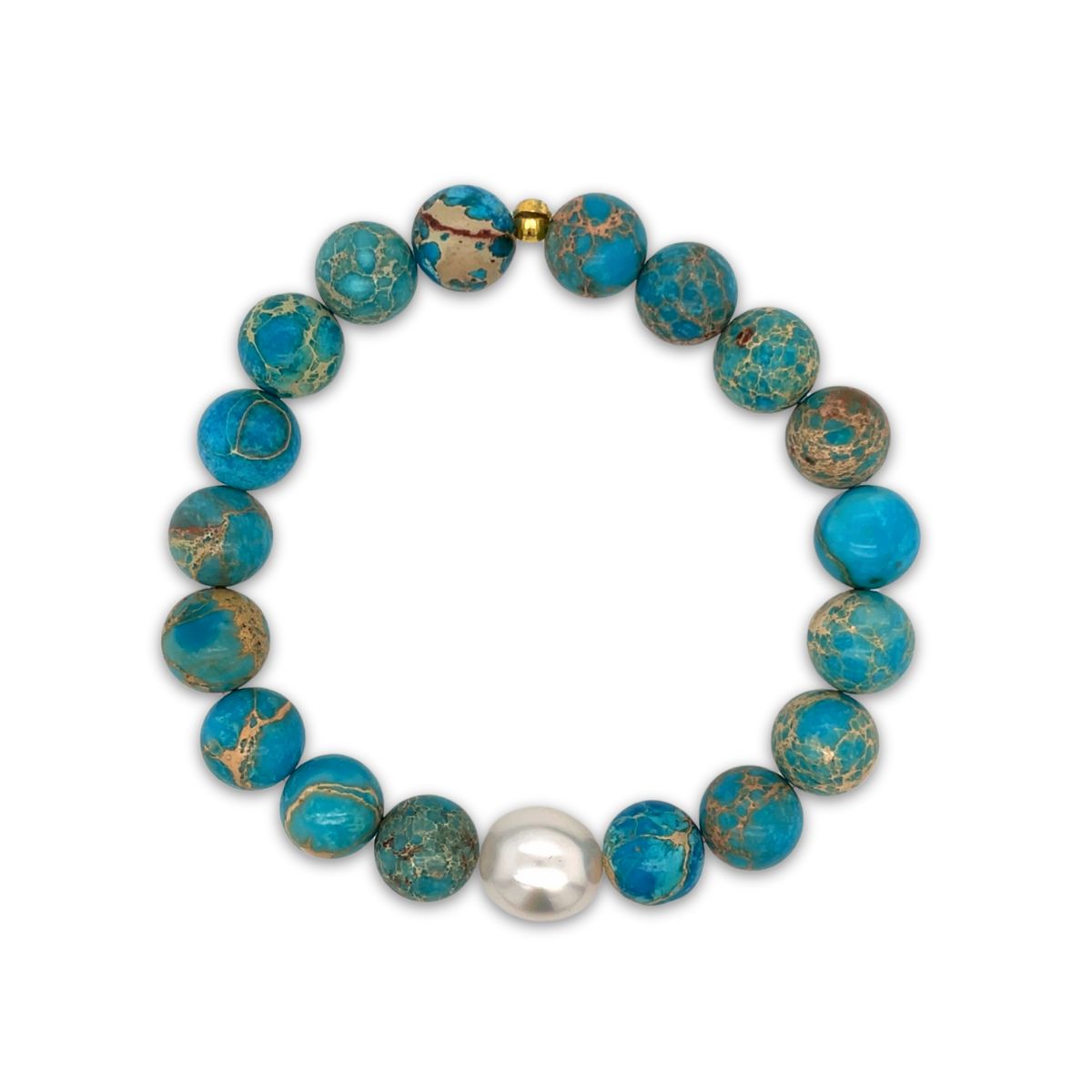 Arafura Collection South Sea Pearl & Regalite Bracelet