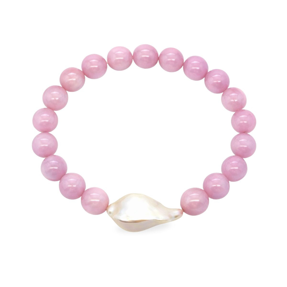 Premium Baroque Freshwater Collection Kunzite Bracelet