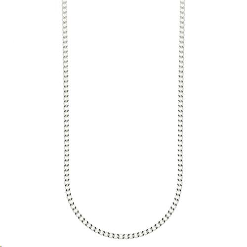 Sterling Silver Fine 1.4mm Curb Link Chain