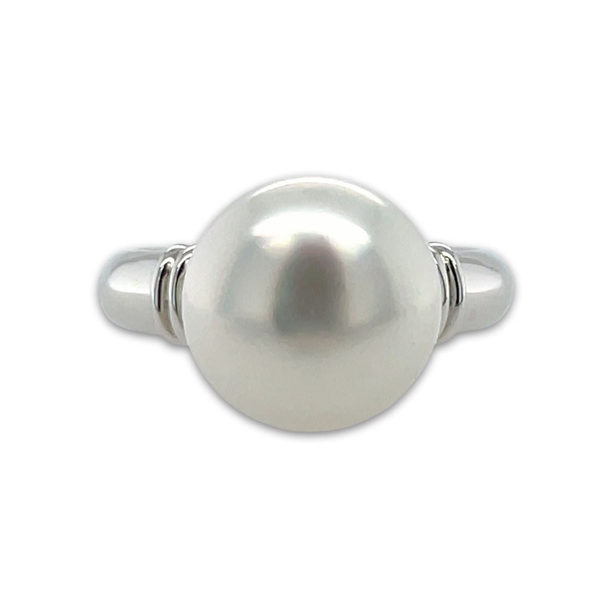 9ct White Gold 10.5mm South Sea Pearl Ring