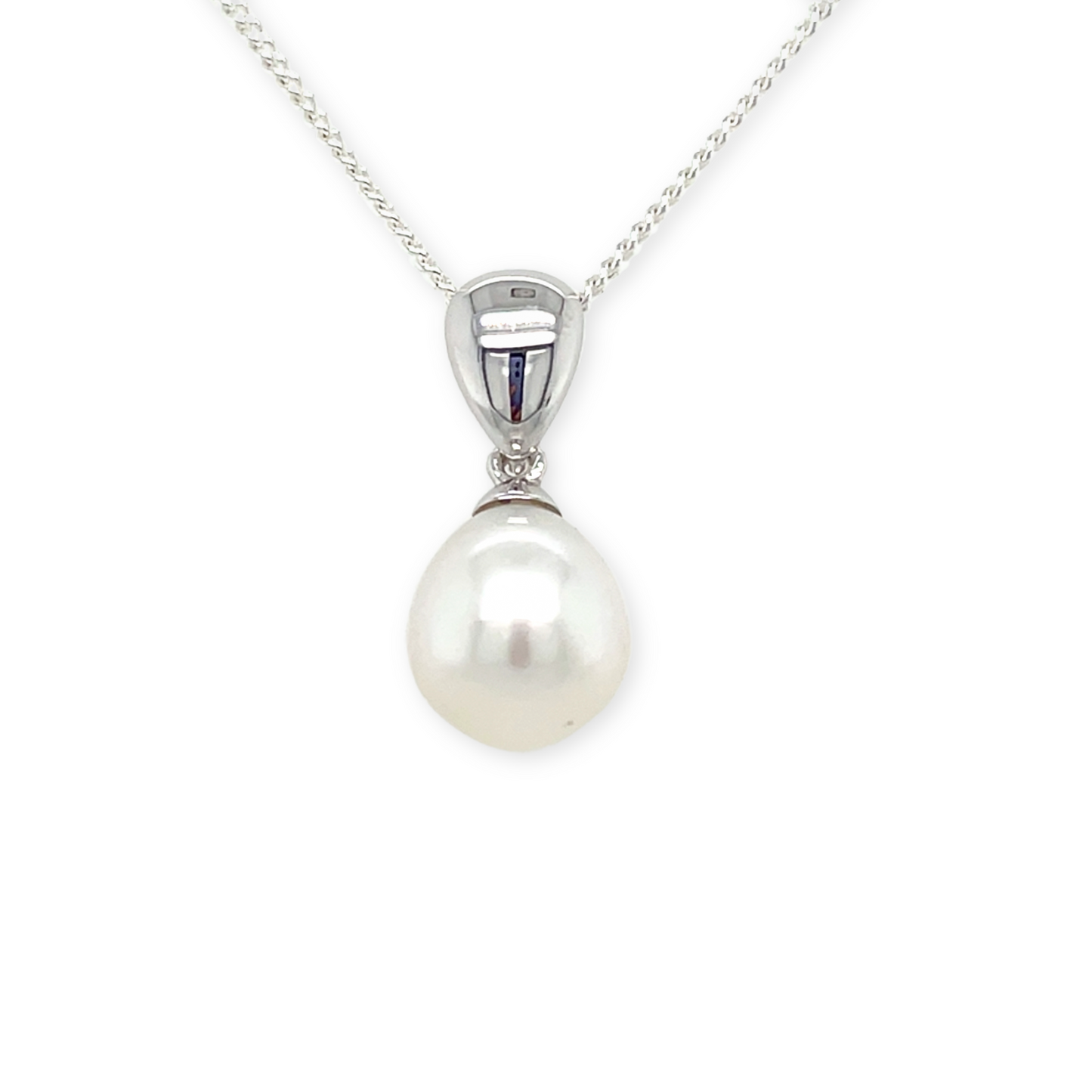 Sterling Silver 8-9mm South Sea Pearl Pendant