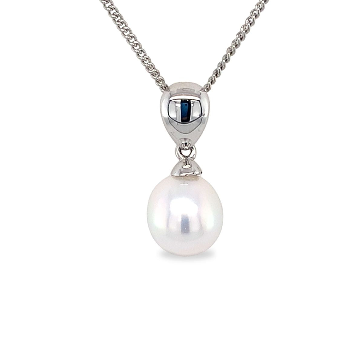Sterling Silver 8-9mm South Sea Pearl Pendant