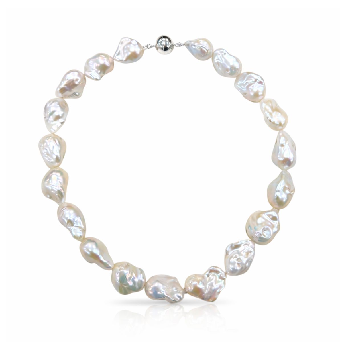 50cm Baroque Freshwater Keshi Pearl Strand