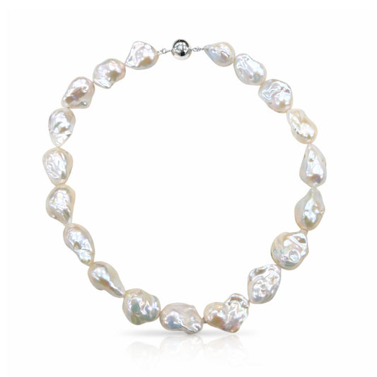 50cm Baroque Freshwater Keshi Pearl Strand