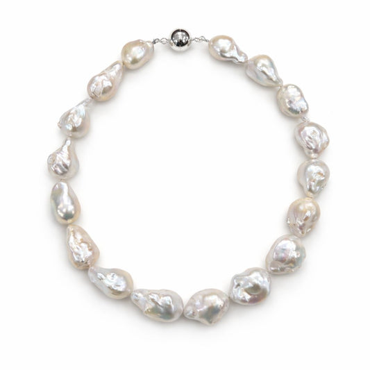 43cm Baroque Freshwater Keshi Pearl Strand