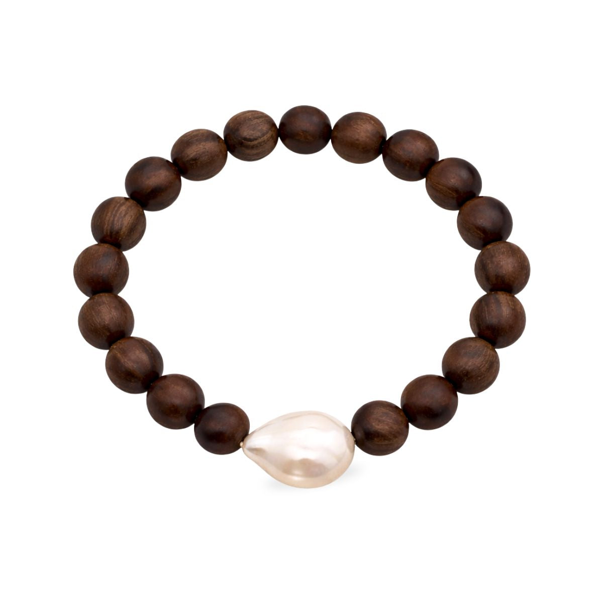 Baroque Freshwater Collection Australian Rosewood Bracelet