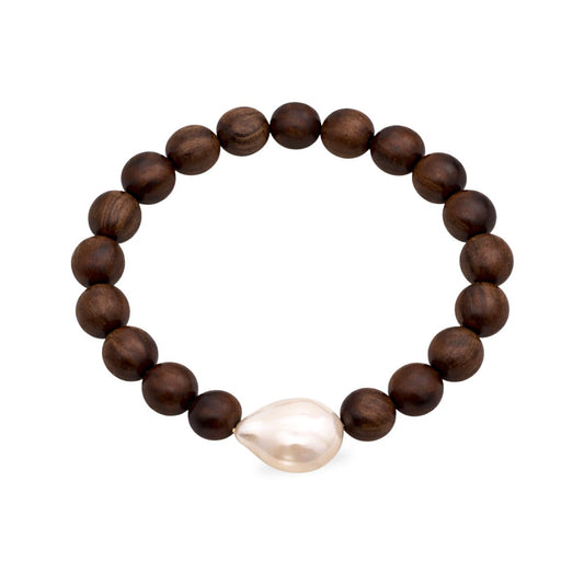 Baroque Freshwater Collection Australian Rosewood Bracelet