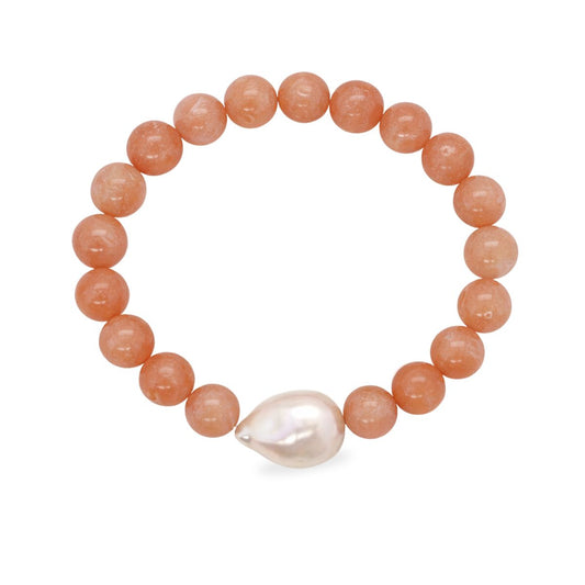 Baroque Freshwater Collection Sunstone Bracelet
