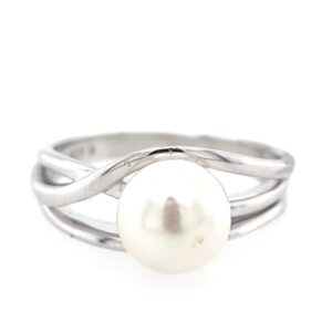 Sterling Silver 8-9mm South Sea Pearl Ring