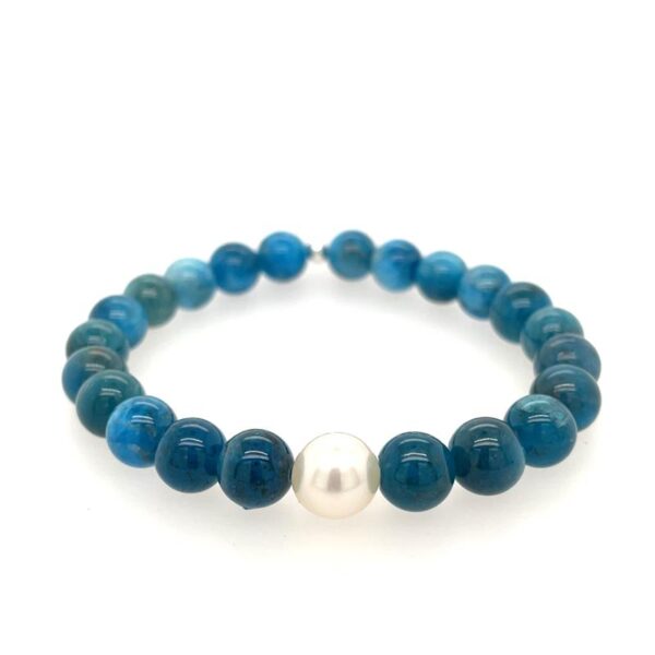 Arafura Collection South Sea Pearl & Apatite Bracelet