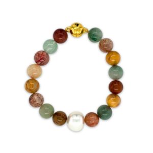 Premium Arafura Collection South Sea Pearl & Mixed Quartz Bracelet